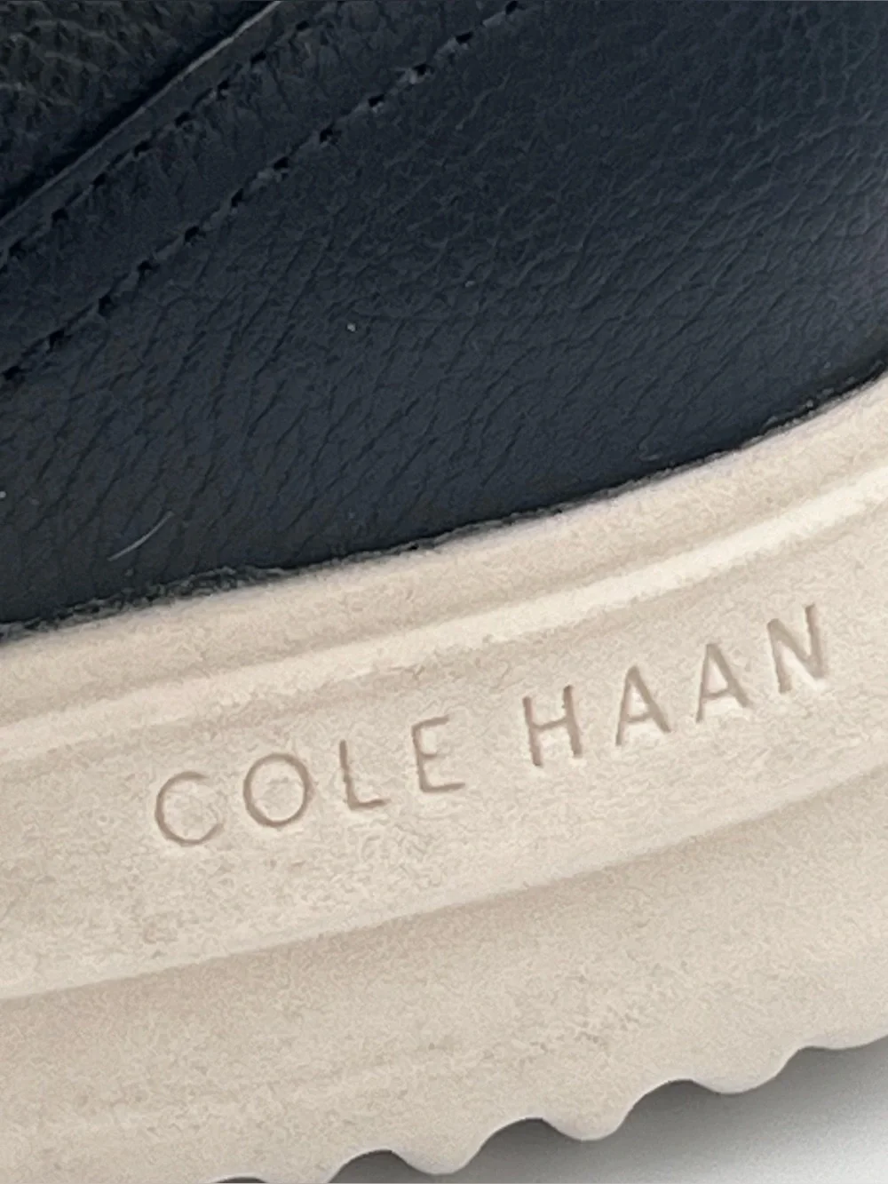 Cole Haan Grand Leather Lace-Up Oxford Shoes Black Men’s 8.5 M